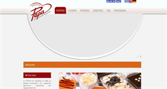 Desktop Screenshot of papa-pastry.com
